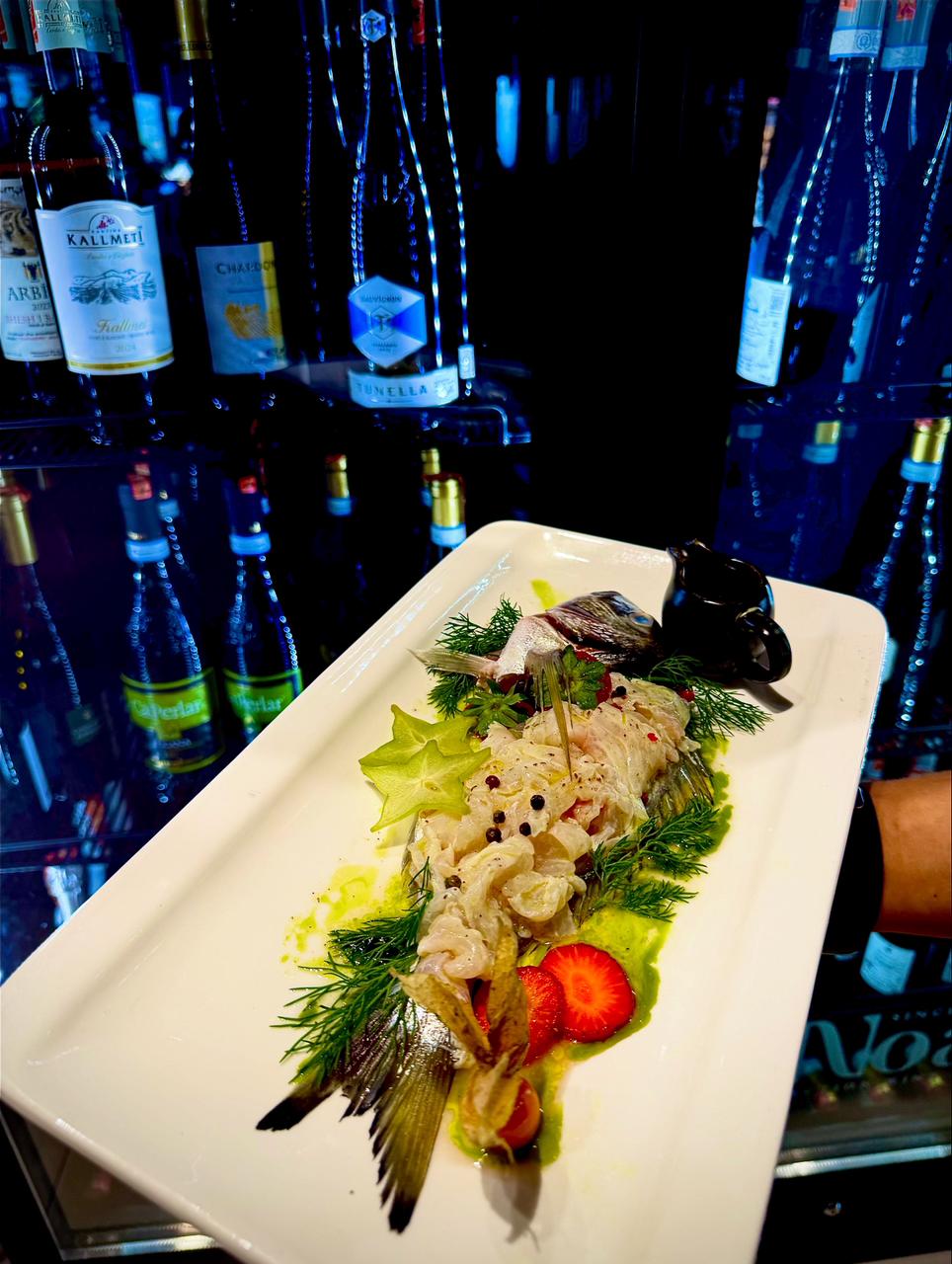 Seafood dish
