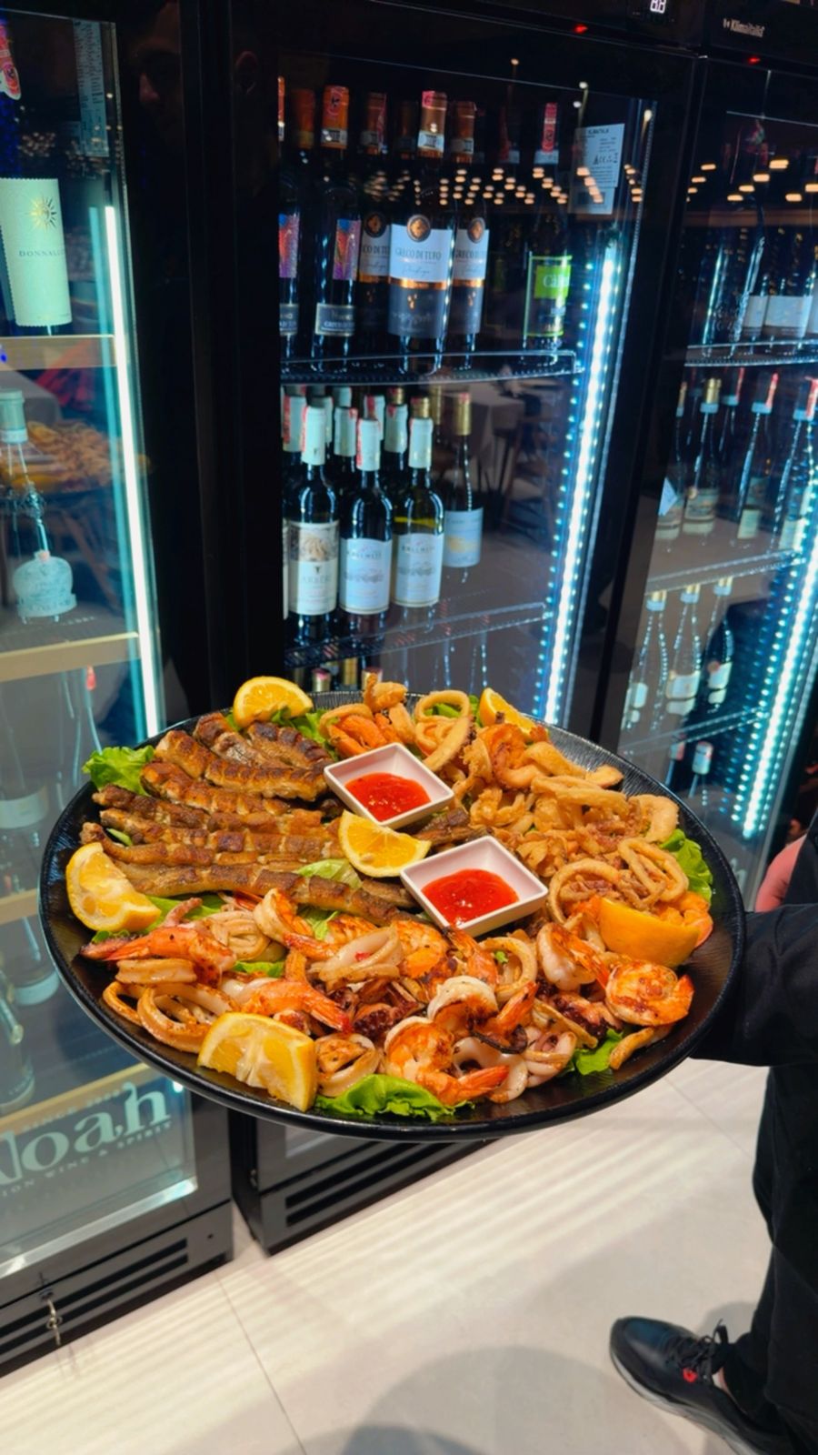 Seafood dish
