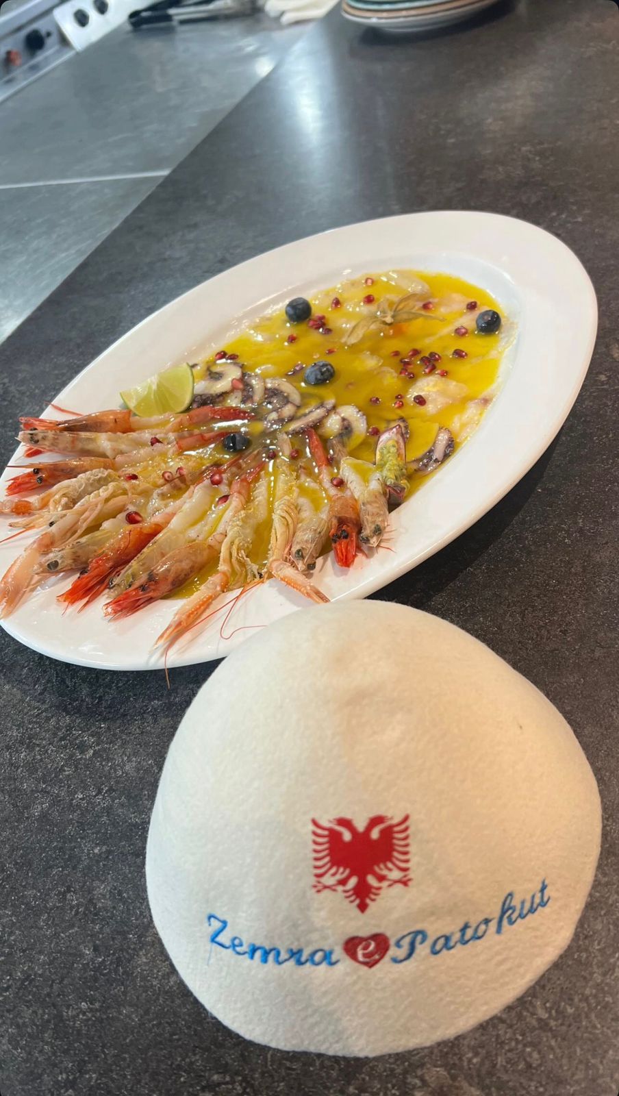Seafood dish