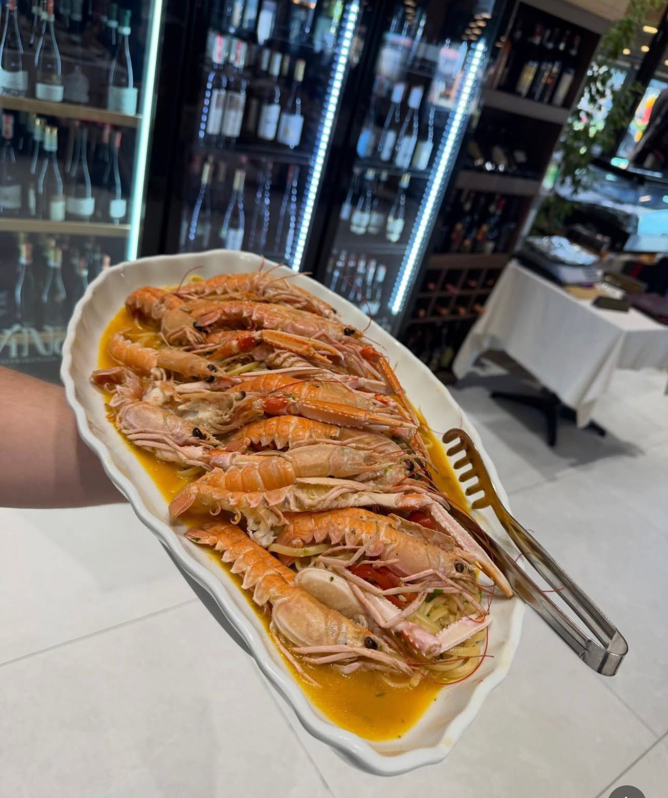 Seafood dish