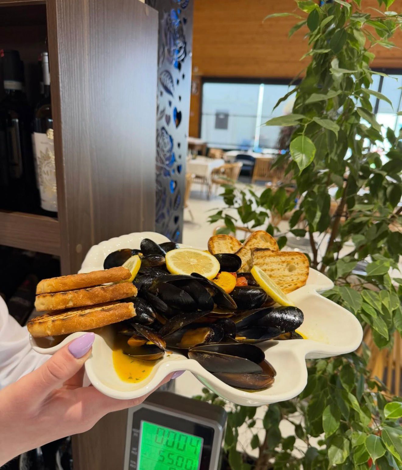 Seafood dish